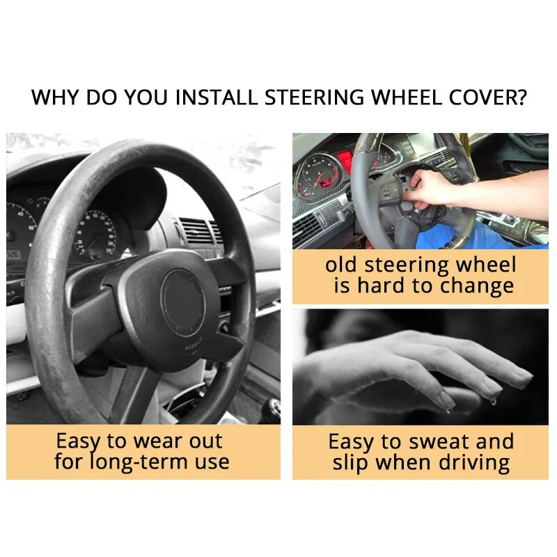 Bling stūres rata pārsegs, Rhinestone stūres rata pārsegs ar kristāla dimantu sievietēm, dzirkstošais automašīnas riteņa aizsargs