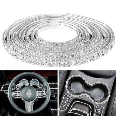 1 Yard Bling kristály matrica öntapadó strasszos díszítőszalag szalag