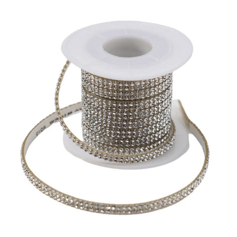 1 Yard Bling kristály matrica öntapadó strasszos díszítőszalag szalag