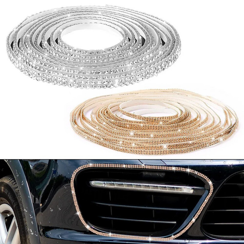 1 Yard Bling kristály matrica öntapadó strasszos díszítőszalag szalag