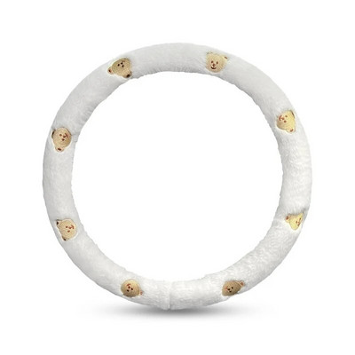 Tikkima armas auto rooliratta kate plüüsis talv soe libisemisvastane roolikaitse sisekujundus Autotarvikud