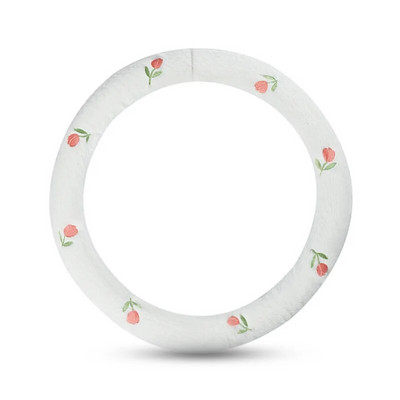 Tikkima armas auto rooliratta kate plüüsis talv soe libisemisvastane roolikaitse sisekujundus Autotarvikud