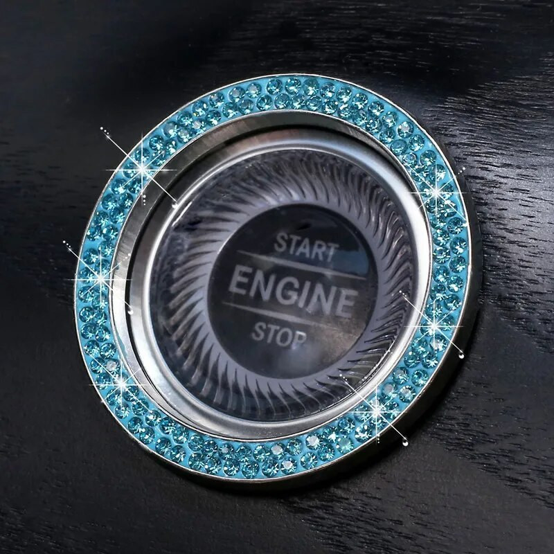 Tinka BMW E90 E92 E93 BMW E60 E46 E39 BMW F10 F20 Automobilio užvedimo stabdymo žiedas Apsauginiai lipdukai Automobilio priedai Salonas