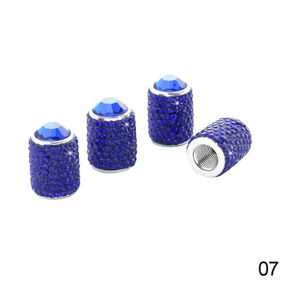 4Gb Long Style Diamond Bling automašīnu riteņu riepu kāta gaisa vāciņi kronis, putekļu necaurlaidīgi Rhinestone riepu vārstu vāciņi Auto piederumi