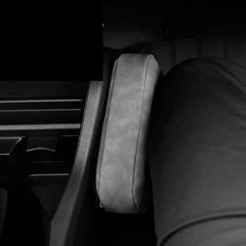 Обикновена автомобилна кожена подложка за коляно Без повреди Инсталационна възглавница Възглавница Подложка от мемори пяна Подложка за крака Държач за ръце Поддръжка Автоаксесоари