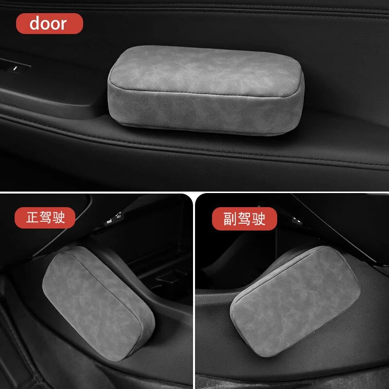 Üldine auto nahast põlvekaitse Kahjustusevaba paigalduspadi padi mäluvahust jalapadi Käehoidja tugi Autotarvikud