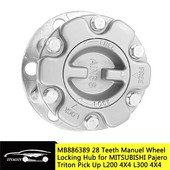 MB886389 28 hambaga auto esimanuel Sidurivõlli ratta lukustusrumm MITSUBISHI Montero Pajero Triton Pick Up L200 4x4 L300 4x4 jaoks