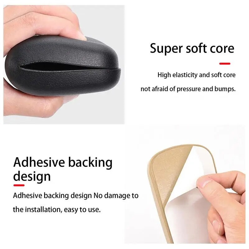 Auto seemisnahast põlvekaitsme sees põlvepadi Mugav elastne padi mäluvahust reietoe sisetarvikud