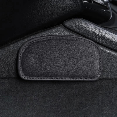 Auto nahast põlvepadi Üldine Lihtne paigaldada Kvaliteetne auto padi pikamaasõidu jalapadja käehoidja tugitarvikud