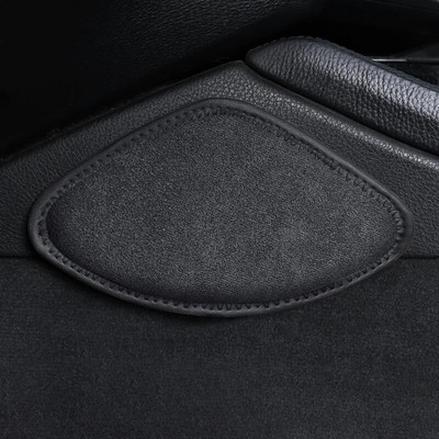 Auto nahast põlvepadi Üldine Lihtne paigaldada Kvaliteetne auto padi pikamaasõidu jalapadja käehoidja tugitarvikud