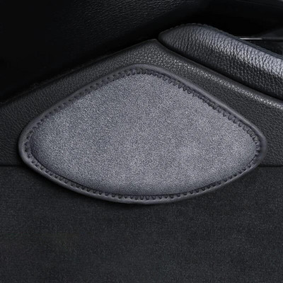 Auto nahast põlvepadi Üldine Lihtne paigaldada Kvaliteetne auto padi pikamaasõidu jalapadja käehoidja tugitarvikud