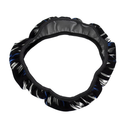 Autó kormánykerék borítása firkás nyomat Divat dekoratív belső lakókocsi lakóautó utánfutó teherautó terepjáró 4x4 autótartozékok