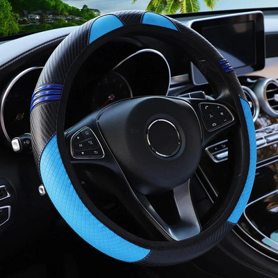 Nahast väike koletis multifilmi kassiauto ilma sisemise rõngata roolikatteta autotarbed, 14,5-15 tolli