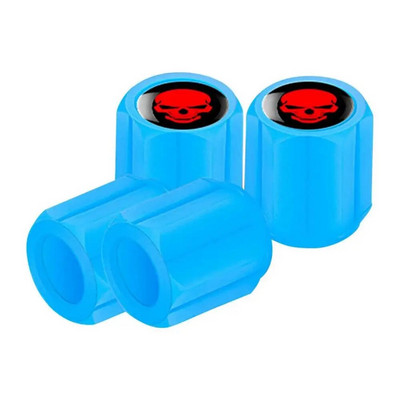 4db világító autós szelepsapkák fluoreszkáló éjszakai világító autó motorkerékpár kerékpárkerék kerékabroncs agy világító szelepszár sapka dekor