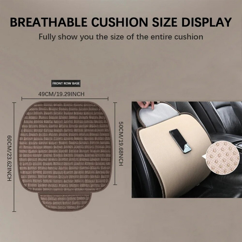 Autósülés párna Vezetőülés párna kényelmes memóriahabbal és csúszásmentes gumival Járművek Irodai szék otthoni autós üléshuzat