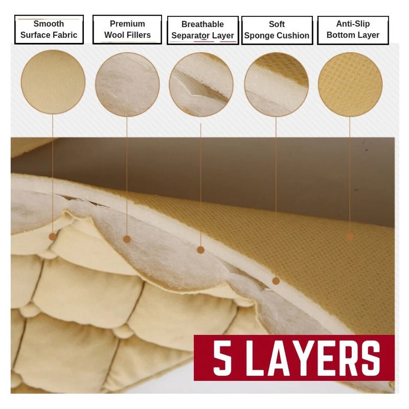 Univerzális Auto Üléshuzat Téli Meleg Üléspárna Csúszásgátló Csúszásgátló Gumi Járművek Irodai Szék Otthoni Autópárna Üléshuzat