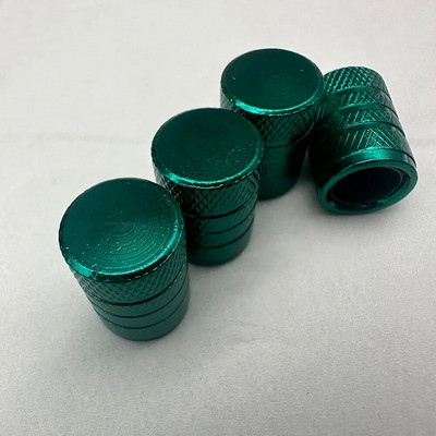 Rehviklapi varrekorgid 4 tk/pakk anodeeritud alumiiniumist rehviklapi korgi korrosioonikindel autodele veoautodele mootorratastele maasturitele ja jalgratastele