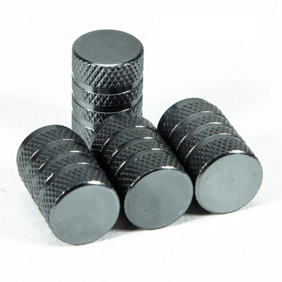 Rehviklapi varrekorgid 4 tk/pakk anodeeritud alumiiniumist rehviklapi korgi korrosioonikindel autodele veoautodele mootorratastele maasturitele ja jalgratastele