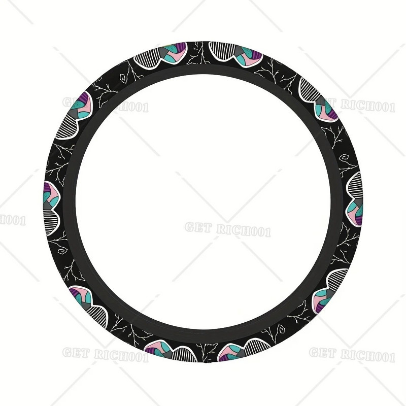 Poklopac upravljača Anime božićni univerzalni 15 inčni anime dodaci za ukrašavanje automobila za žene Prikladni za većinu limuzina SUV