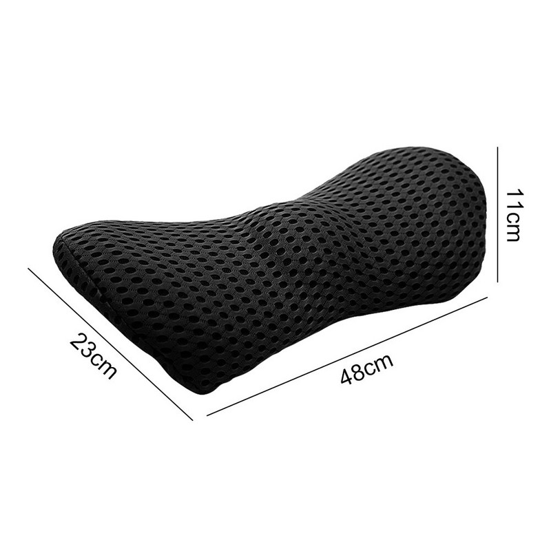 Automašīnas muguras spilvena sāpes mazinošs sēdekļa atbalsts Ergonomisks vidukļa spilvens Zema atzveltnes jostasvietas atbalsts biroja krēslam Automašīnas piederumi