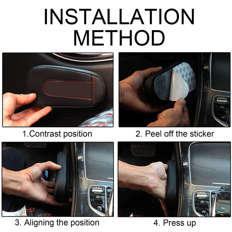 Univerzális üléstámasz Stílusos, kényelmes lábpárna térdpárna kartámasz párna belső autó öntapadó memória kiegészítők új