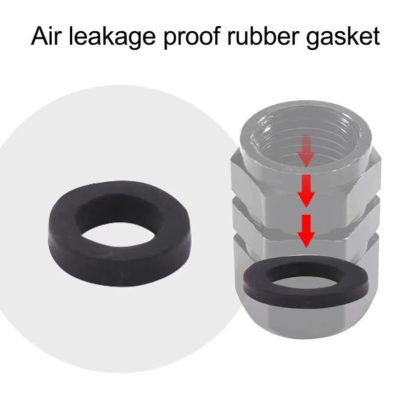 Visokokvalitetni poklopci ventila za gume na kotačima automobila Navlake za oblikovanje Vodootporne za sve oznake automobila Dodaci za motocikle i bicikle