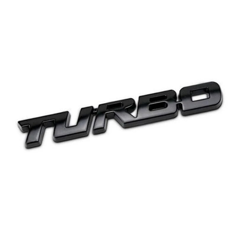 TURBO auto 3D tsingisulamist kleebised Kere tagumine silt Külje trimmi kleebised Autode kujundamine Dekoratsioonikleebis Auto väliskaunistuse tarvikud