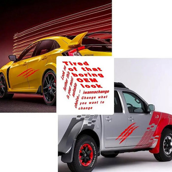Νέο 1 τεμ. Αυτοκόλλητο Αυτοκόλλητου Αυτοκινήτου Νύχι Σημάδια Προβολέα Αυτοκόλλητο Monster Claw Marks Αυτοκίνητο Ρίγες Προβολέων Ξυστό Βινυλικό Αυτοκόλλητο Universal για τους περισσότερους