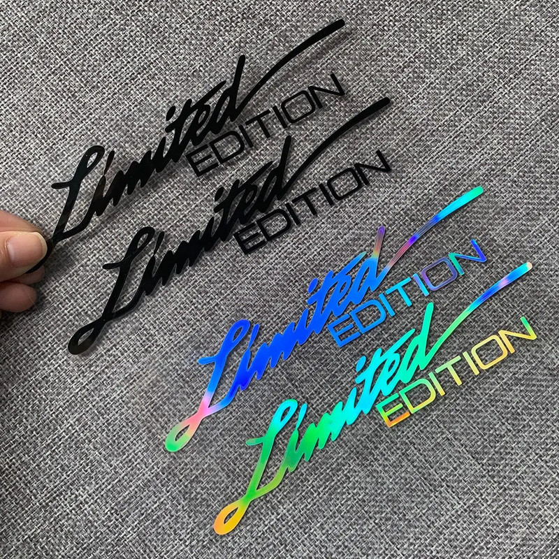 Pāris IEROBEŽOTĀ IZDEVUMA 4GAB automašīnu motocikla atstarojošās uzlīmes uzlīmes Suzuki Yamaha BMW Honda KTM Kawasaki Vespa Suzuki