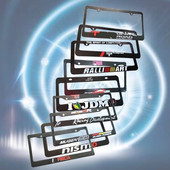 Jdm Mugen Nismo auto numbrimärgi raam pruudile Malliart Honda Toyota Nissan Mitsubishi Skunk2 numbrimärgi auto tarvikud