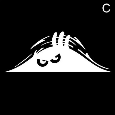 Bekukucskáló ajtó résmatricák Karosszéria matrica Karc matrica Fényvisszaverő matrica autók fényszóróihoz