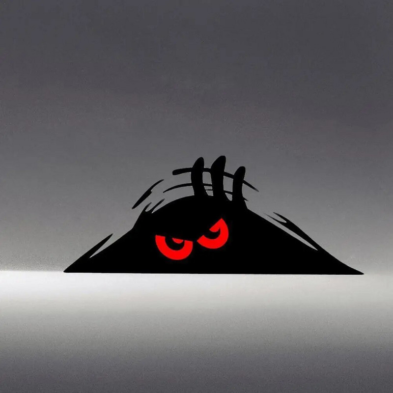 Bekukucskáló ajtó résmatricák Karosszéria matrica Karc matrica Fényvisszaverő matrica autók fényszóróihoz