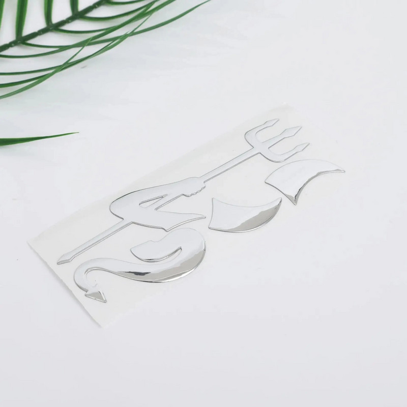 1 arvuti autokleebis naljakas mood 3D väike kuradi deemon stiil universaalne auto embleem logo PVC kleebised kaunistus DIY tarvikud