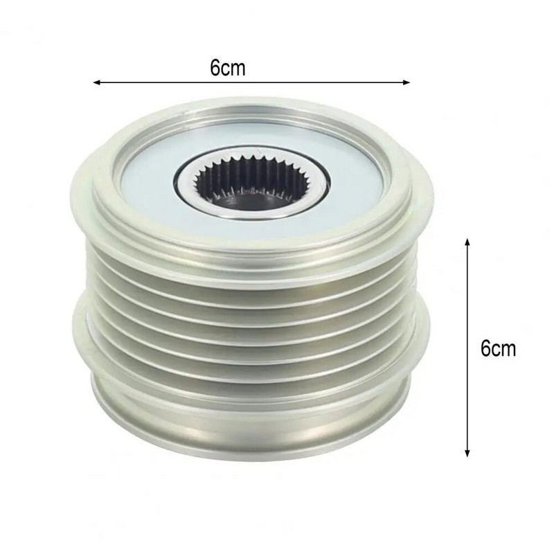 Hot Sales Generaatori rihmaratta vahetus korrosioonivastase metallist ülejooksu generaatori rihmaratas 535001210 Audi A1/A2/A3 jaoks