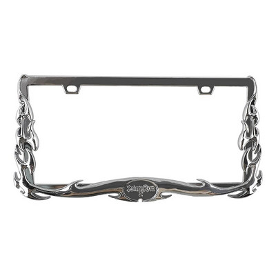 Loomaketi luustiku kujuga isikupärastatud loominguline ABS numbrimärgi raam Ameerika standardne sõiduki plaadihoidja