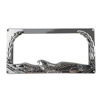 Loomaketi luustiku kujuga isikupärastatud loominguline ABS numbrimärgi raam Ameerika standardne sõiduki plaadihoidja
