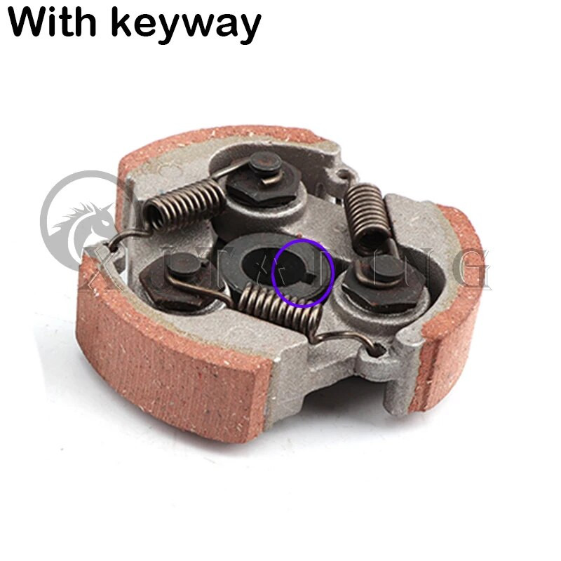 1 tk 2-taktiline 47cc 49cc mootorratta minimoto tsentrifugaalsidur Moto Dirt Bike ATV jaoks Quad 3 siduri vedru 75 mm siduriplaat