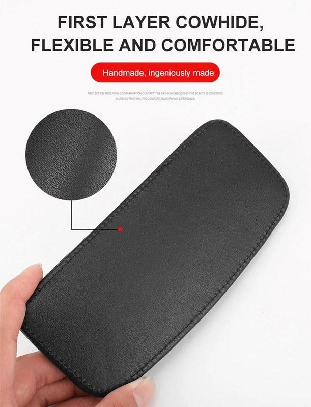 Bőr térdvédő autó belső párna párna memóriahab lábpárna combtámasztó autótartozékok Benz BMW Audi VW Golfhoz