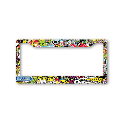 1 tk roostevabast terasest mustast süsinikkiust numbrimärgi raam, mis sobib USA standardse auto numbrimärgi hoidiku jaoks 31 cm * 16 cm