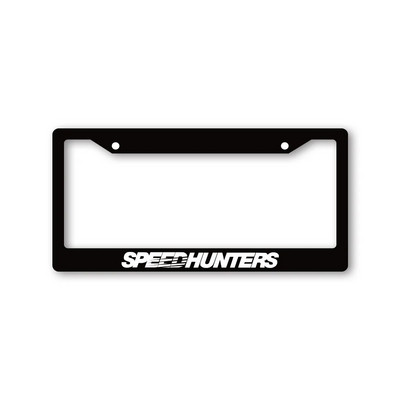 1 tk roostevabast terasest mustast süsinikkiust numbrimärgi raam, mis sobib USA standardse auto numbrimärgi hoidiku jaoks 31 cm * 16 cm