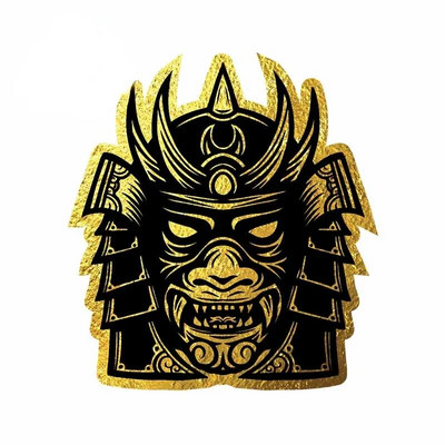 Automašīnu uzlīmes Samuraju briesmoņu uzlīmes Pielāgotas uzlīmes uz motocikla ārējām daļām Produkti Jauki, PVC personība, apdare