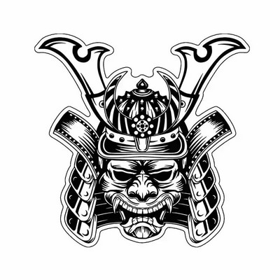 Automašīnu uzlīmes Samuraju briesmoņu uzlīmes Pielāgotas uzlīmes uz motocikla ārējām daļām Produkti Jauki, PVC personība, apdare