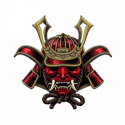 Automašīnu uzlīmes Samuraju briesmoņu uzlīmes Pielāgotas uzlīmes uz motocikla ārējām daļām Produkti Jauki, PVC personība, apdare