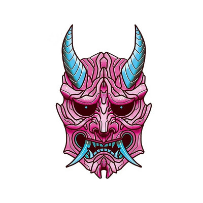 Automašīnu uzlīmes Samuraju briesmoņu uzlīmes Pielāgotas uzlīmes uz motocikla ārējām daļām Produkti Jauki, PVC personība, apdare