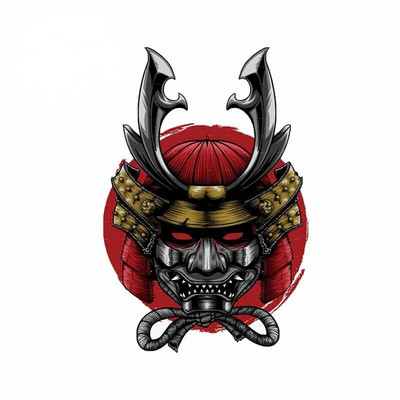 Automašīnu uzlīmes Samuraju briesmoņu uzlīmes Pielāgotas uzlīmes uz motocikla ārējām daļām Produkti Jauki, PVC personība, apdare