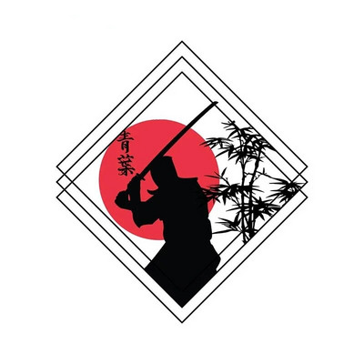 Automašīnu uzlīmes Samuraju briesmoņu uzlīmes Pielāgotas uzlīmes uz motocikla ārējām daļām Produkti Jauki, PVC personība, apdare