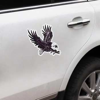 Αυτοκόλλητο αυτοκινήτου Eagle Personalized Creative Αυτοκόλλητο Διακόσμηση αυτοκινήτου Αδιάβροχο αντηλιακό κάλυμμα Scratch PVC 16*13cm