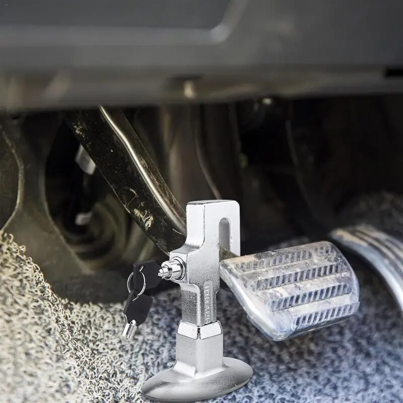 Ohutus Vargusvastane Lukk Tagakäimine Traktor Nutikas Sõiduki võti Vargusvastane Terasest lukk veoauto maasturile Haagissuvila Sidur Piduri Gaasipedaal