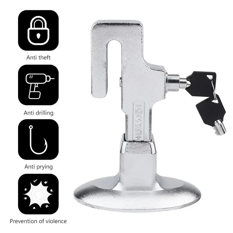 Ohutus Vargusvastane Lukk Tagakäimine Traktor Nutikas Sõiduki võti Vargusvastane Terasest lukk veoauto maasturile Haagissuvila Sidur Piduri Gaasipedaal