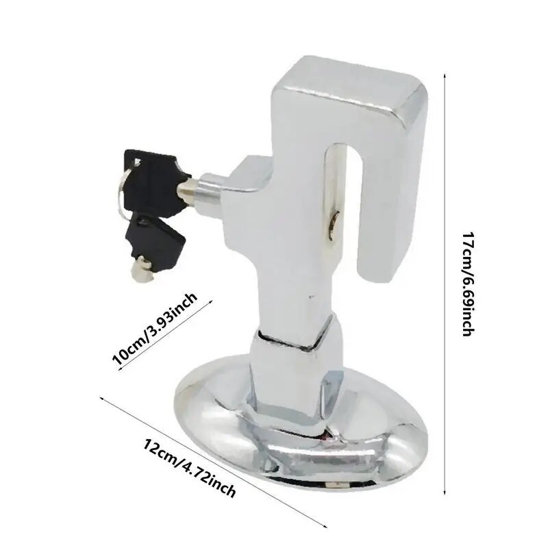 Ohutus Vargusvastane Lukk Tagakäimine Traktor Nutikas Sõiduki võti Vargusvastane Terasest lukk veoauto maasturile Haagissuvila Sidur Piduri Gaasipedaal